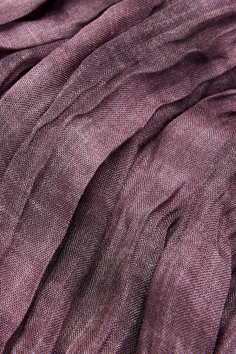 TONAL PRINTED PLAID SCARF PLUM 3