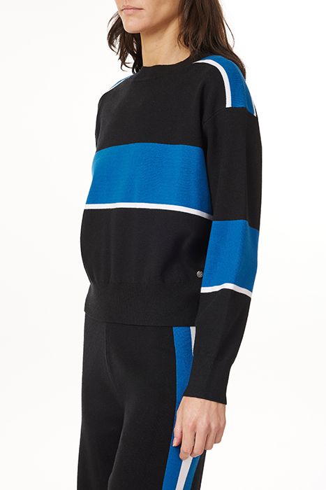 SWEATER PULLOVER BLACK NIGHT/NAUTICAL BLUE 5