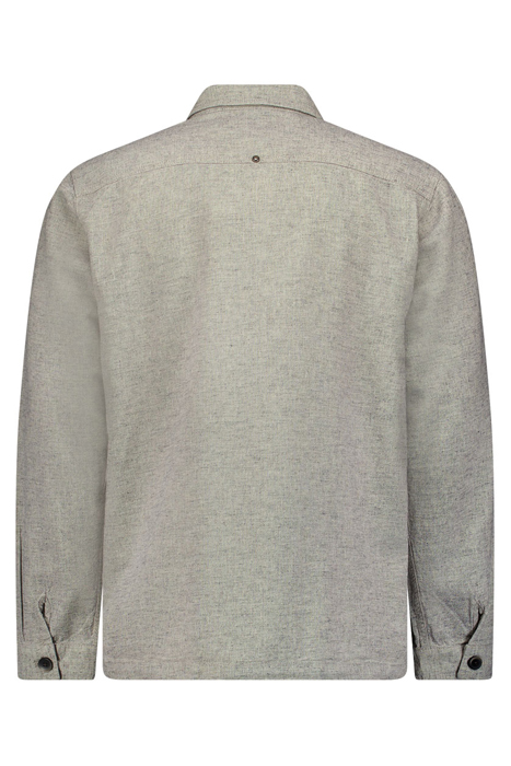 OVERSHIRT BUTTON CLOSURE WITH LINEN MELANGE NIGHT 2