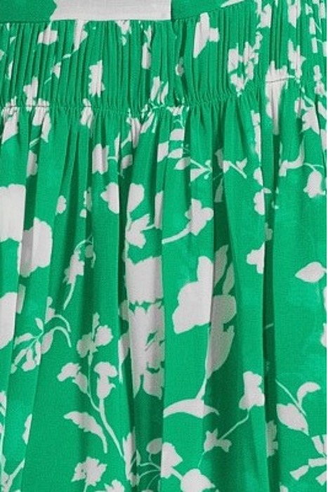 DR AMANDA- CAMELIA PRINT GREEN/CREAM 5