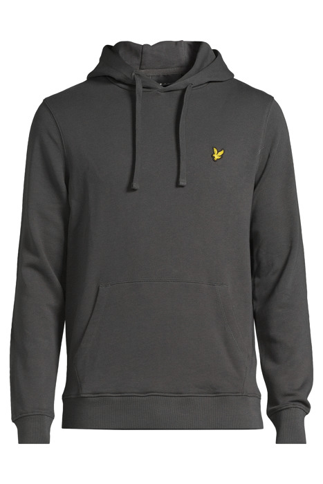 FOOTBALL WORLD GRAPHIC LS PULLOVER HOODIE GUNMETAL 3