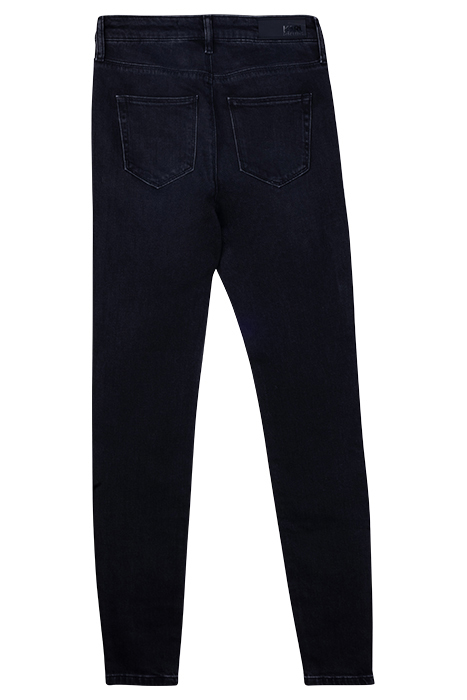 SKINNY LOGO DENIM BLACK 2