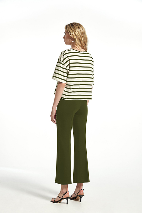 LIGHT PONTE DI ROMA HOLLIE TROUSERS GREEN KAKI 2