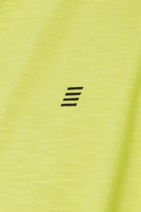 T-SHIRT CREWNECK SLUB LIME 7