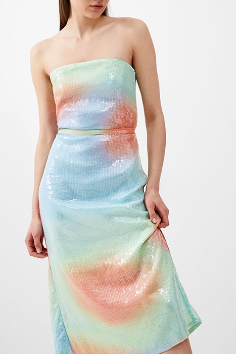 CARWEN ANISHA SEQUINNED DRESS BLUE 3