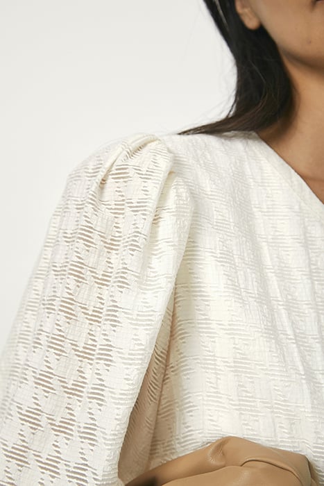 DAFFODIL BACK DETAIL DRESS BUTTER CREAM 4