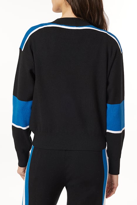 SWEATER PULLOVER BLACK NIGHT/NAUTICAL BLUE 2