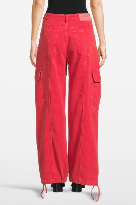 COTTON PANTS RED 2