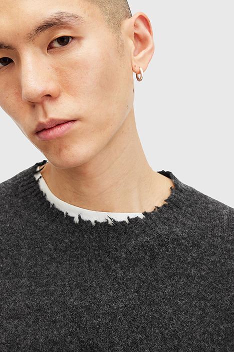 LUKA CREW CINDER BLACK MARL 7