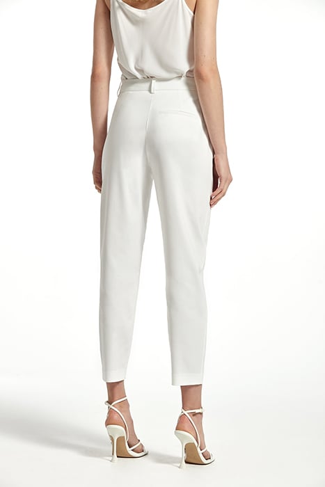 STRETCH COTTON GEJON TROUSERS WHITE 2
