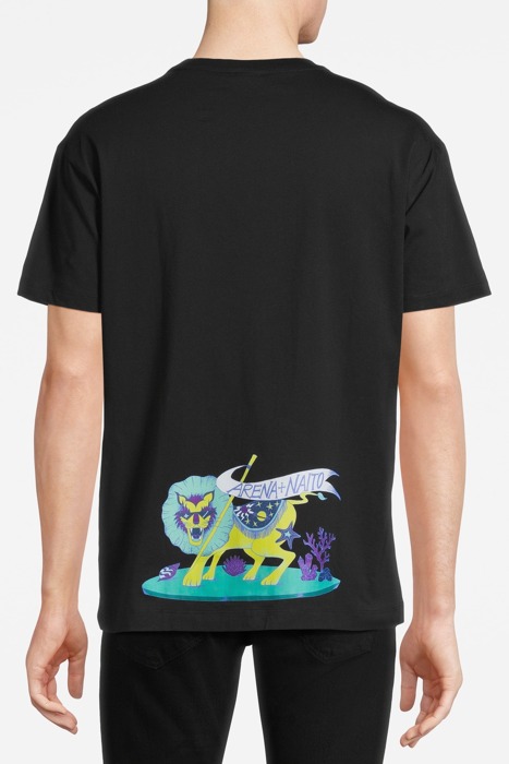 ARENA FUN PLANET T-SHIRT BLACK 2