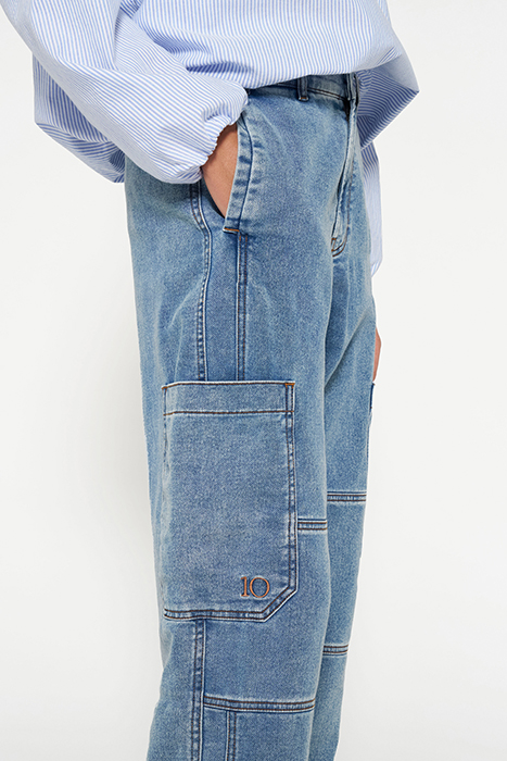 SOFT DENIM WORKWEAR PANTS NIGHT SKY 6