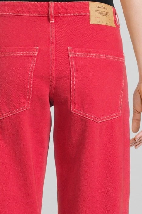 LE DROIT CROPPED 5 POCKETS PANTS FRAISE VINTAGE 4