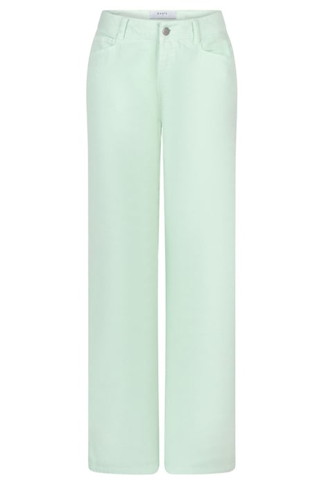 BELLA WIDE LEG JEANS PISTACHIO 3