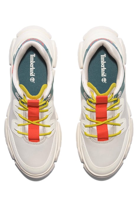 ADLEY WAY LOW LACE UP SNEAKER WHITE NUBUCK 3