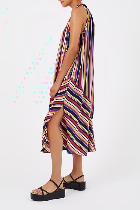 HIGH SUMMER STRPE HALTR NK DRS MISC. 3