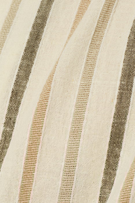 SHIRT SHORT SLEEVE 3 COLOURED STRIPES CEMENT 7