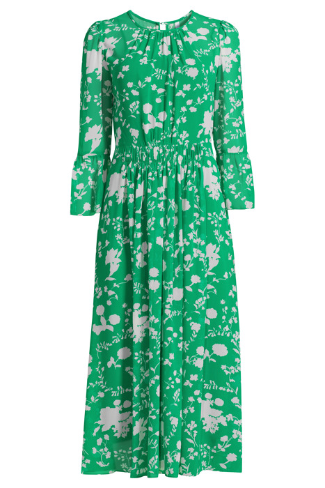 DR AMANDA- CAMELIA PRINT GREEN/CREAM 3