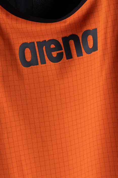 W ZIPPED TRISUIT TRI POLY C ORANGE,BLACK,ORANGE 3