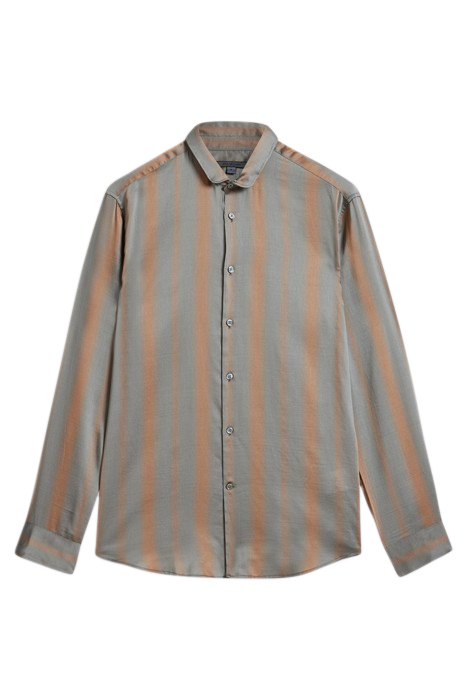 SLIM FIT SHIRT WITH WIRE INSERTED SHAPED HENNA 2