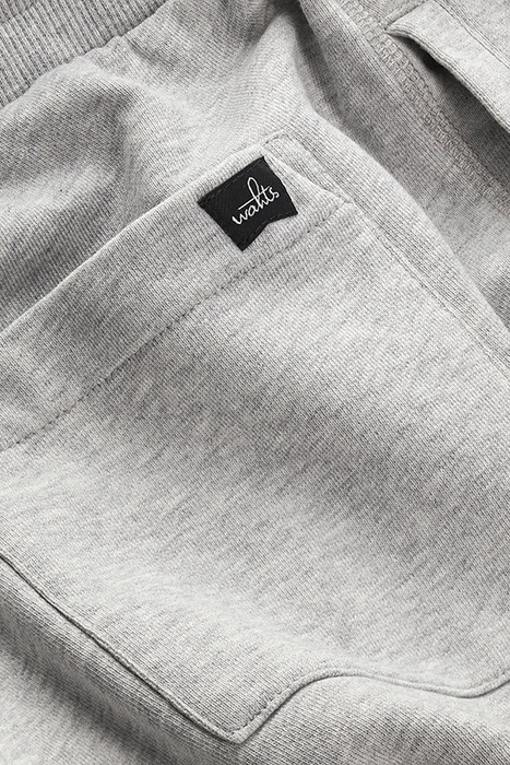 TROY | SWEATSHORTS LIGHT GREY MELANGE 2