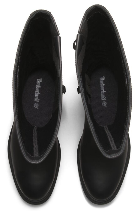 BRIMFIELD TALL ZIP UP BOOT BLACK FULL GRAIN 3