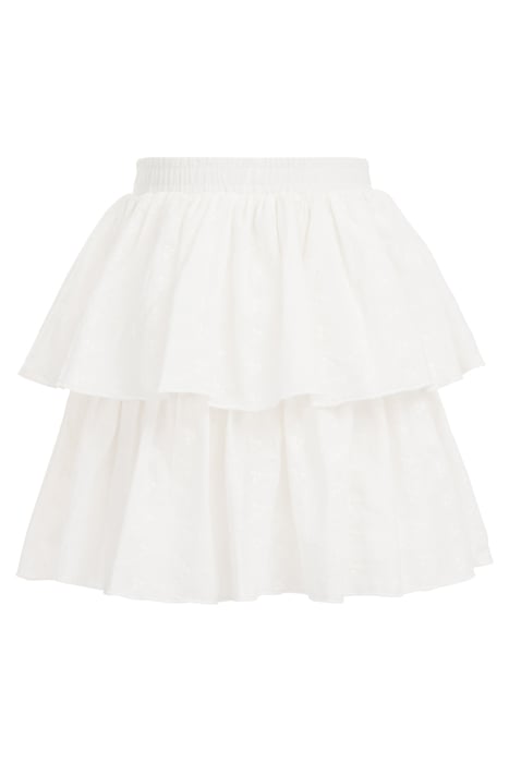SKIRT MEDIUM LENGTH WHITE 4