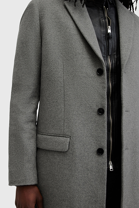 HAL COAT LIGHT GREY MARL 9