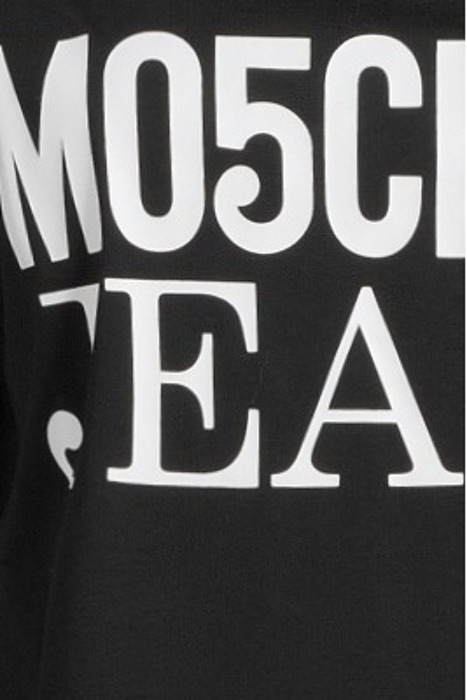 LOGO PRINT JERSEY T-SHIRT BLACK 5