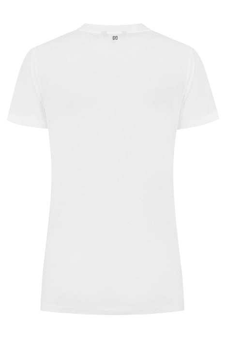 BLOCK FLOWER TSHIRT STAR WHITE 2