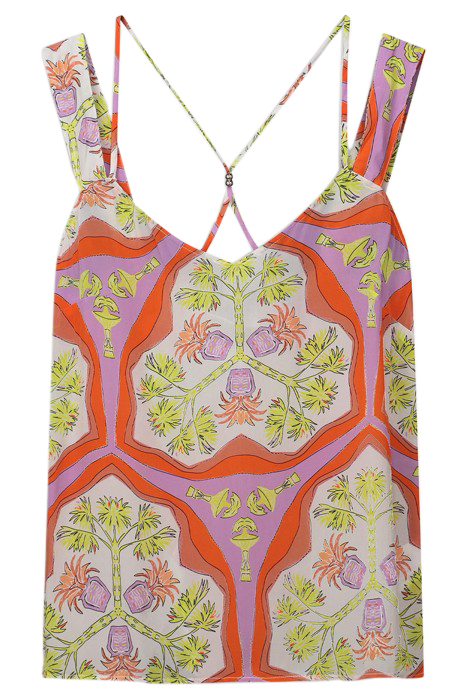 TOP - MARRAKESH SUMMER ORANGE 3