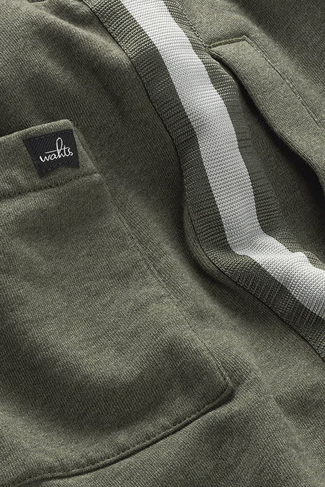 TROY-BAND | SWEATSHORTS ARMY GREEN MELANGE 2