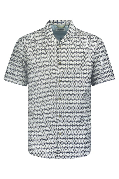 SHIRT SHORT SLEEVE RESORT COLLAR ALLOVER PRINTED SKY 4