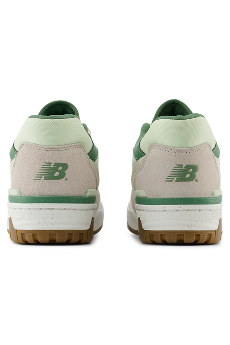 BBW550HK SNEAKERS IN OFF WHITE AND GREEN 4
