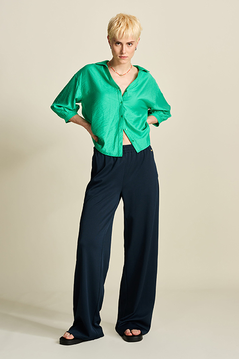 BLOUSE - VIOLET LUSH GREEN 3