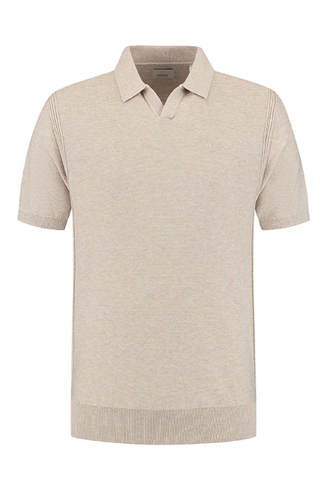 DS_MERCURY SHORT SLEEVE POLO DESERT BROWN 3