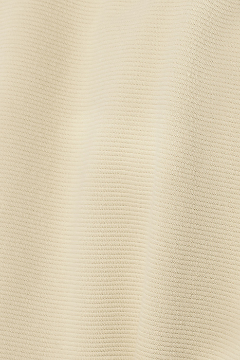 T-SHIRT CREWNECK SOLID JACQUARD CEMENT 7