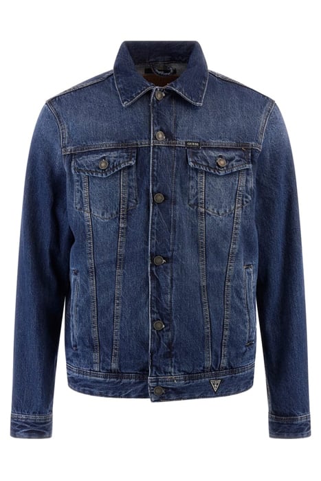ES DILLON JACKET MEDIUM WASH 4
