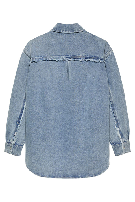 BUTTON UP DENIM JACKET STARLIGHT BLUE 4