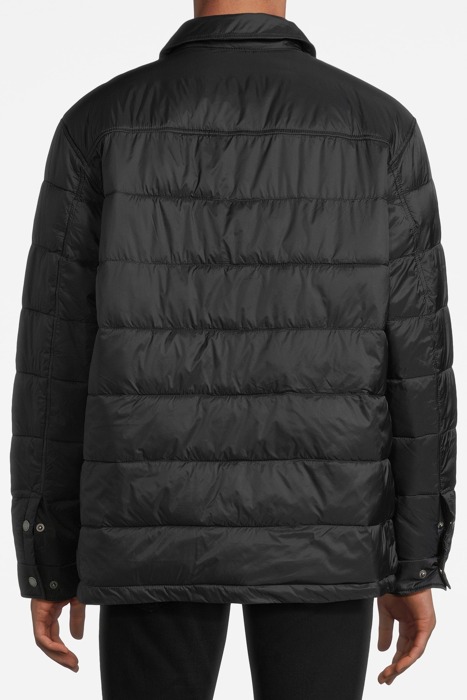 WADDED COLLARED JACKET JET BLACK 2