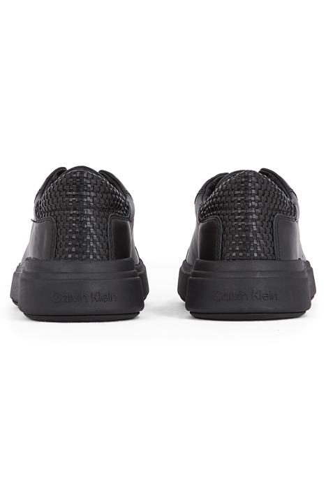 LOW TOP LACE UP WOVEN TRIPLE BLACK 4