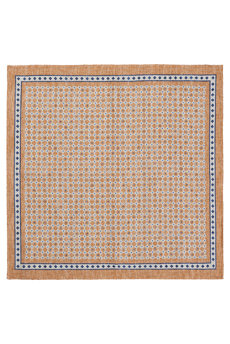 ORANGE GRAPHIC POCKET SQUARE 2