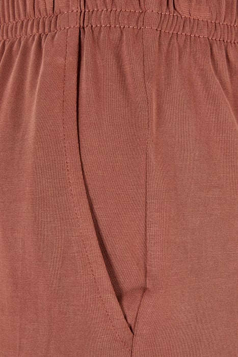 LADIES MODAL SHORTS TERRACOTTA 8