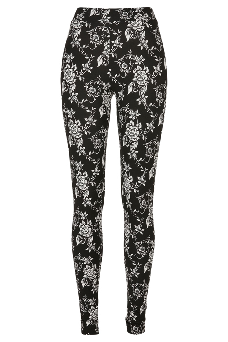 LADIES SOFT AOP LEGGINGS BLACKROSE 4