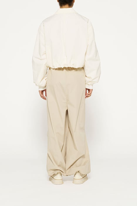 CROPPED BLAZER JACKET ECRU 3