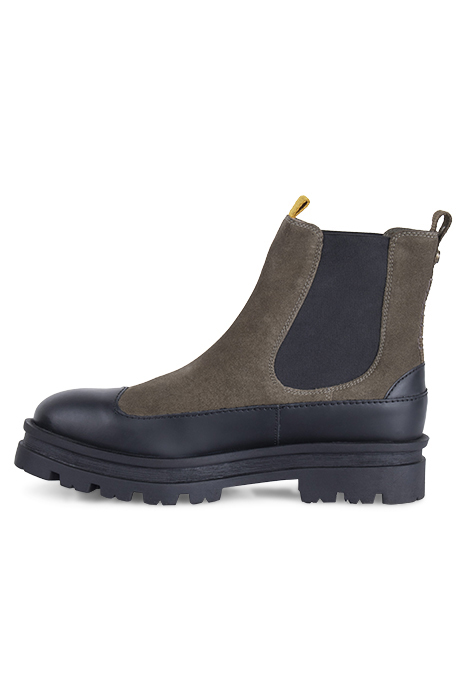 PUDDLE CHELSEA BOOT DISPLAY KHAKI GREEN 3