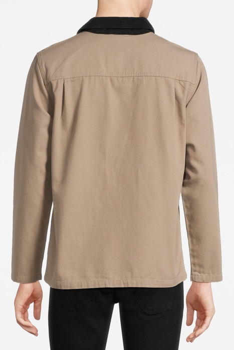 MN DRILL CHORE COAT MILITARY KHAKI 2