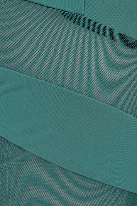 LADIES HIGH WAIST TECH MESH CYCLE SHORTS PALELEAF 8