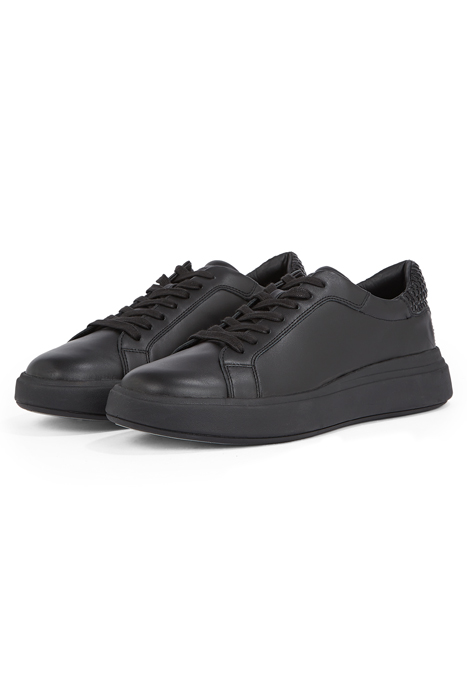 LOW TOP LACE UP WOVEN TRIPLE BLACK 2