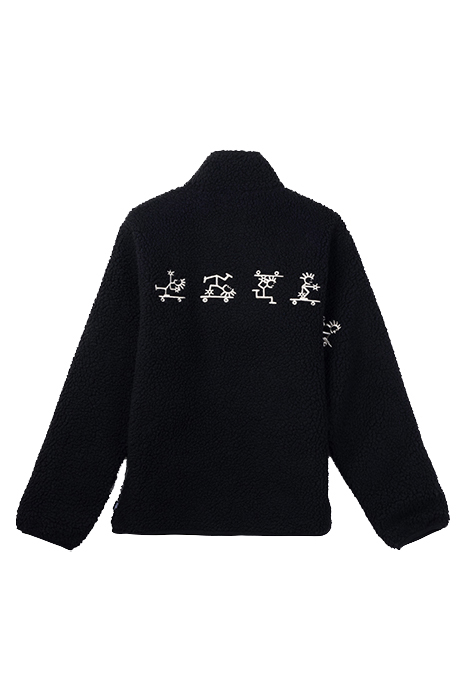 NIMI FULL ZIP JACKET BLACK 2